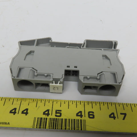 Phoenix Contact 3036178 ST-35 Din Ril Feed-Through Terminal Block Gray Lot of 6