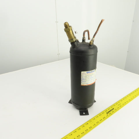 Gokceler RDG-5-UL Vertical Liquid Receiver 5 Liter From Sullair RD-400