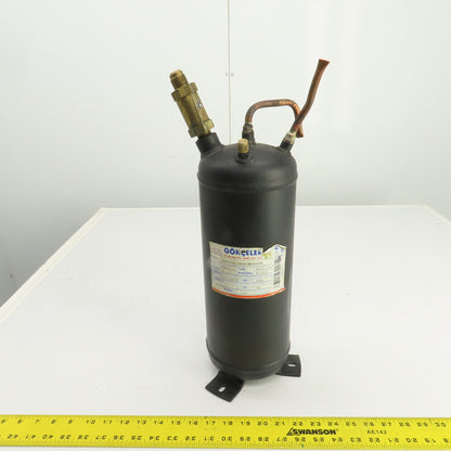 Gokceler RDG-5-UL Vertical Liquid Receiver 5 Liter From Sullair RD-400