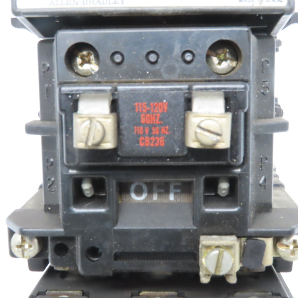Allen Bradley 509-BOD Ser. B Size 1 Motor Starter W/Thermal Overload 120V Coil