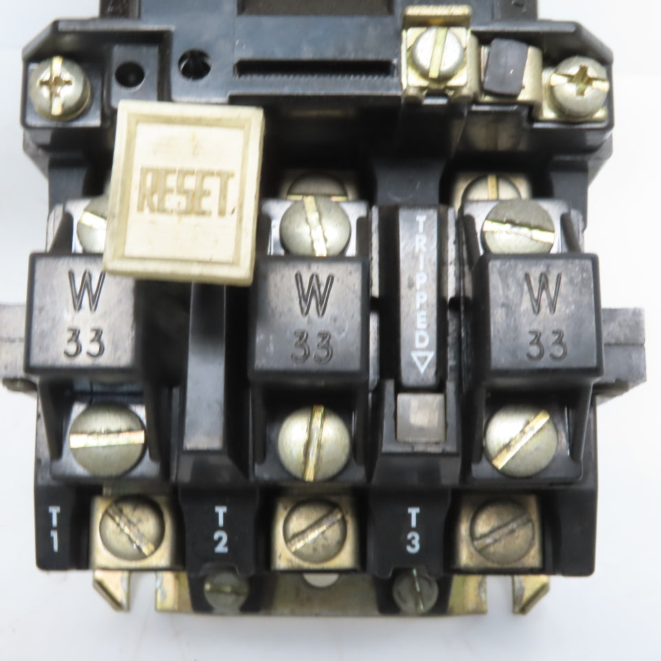 Allen Bradley 509-BOD Ser. B Size 1 Motor Starter W/Thermal Overload 120V Coil