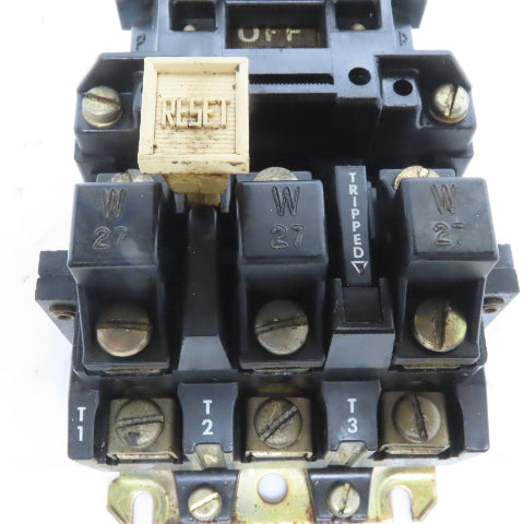 Allen Bradley 509-BOD Ser. B Size 1 Motor Starter W/Thermal Overload 120V Coil