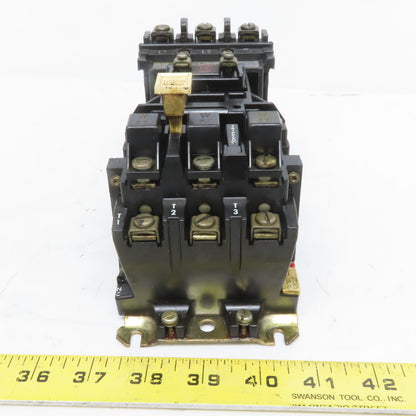 Allen Bradley 509-BOD Ser. B Size 1 Motor Starter W/Thermal Overload 120V Coil