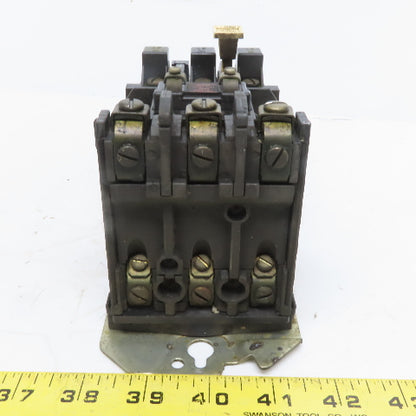 Allen Bradley 509-BOD Ser. B Size 1 Motor Starter W/Thermal Overload 120V Coil