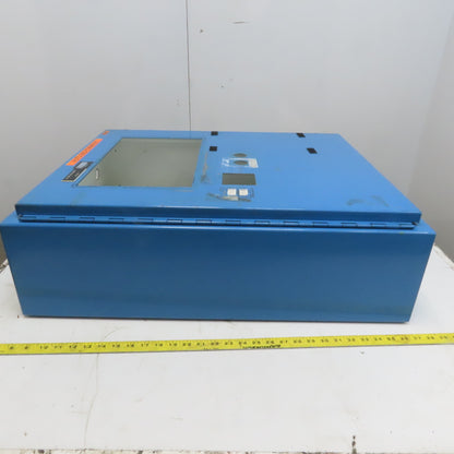 Hoffmann 30"x24"x8" Wall Mount Electrical Enclosure W/Backplate & Hinged Door