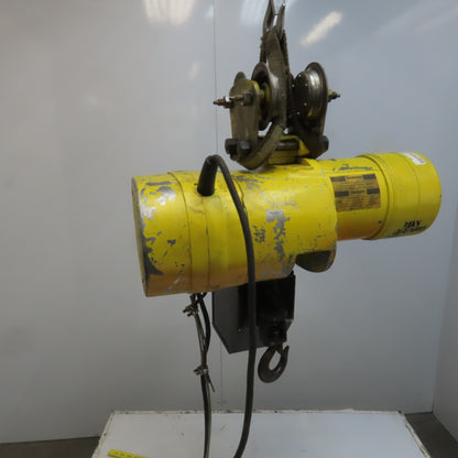 Budgit BEH2516 1/4 Ton 500Lb. 230/460V 3Ph Electric Chain Hoist 10' Lift 16FPM