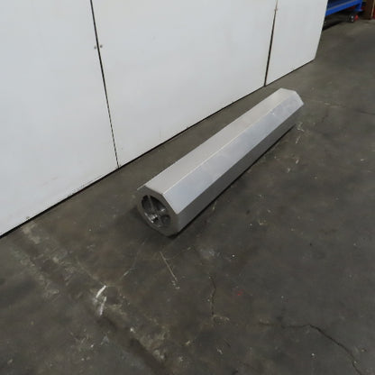 8" Aluninum Air Duct Exhaust Silencer Reducer 59" Long