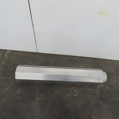 8" Aluninum Air Duct Exhaust Silencer Reducer 59" Long