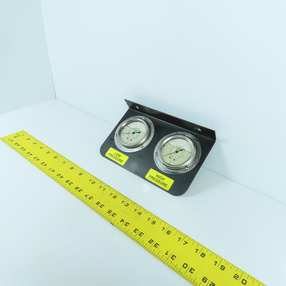 Sullair High & Low Pressure Gauges From RD-400 Air Dryer