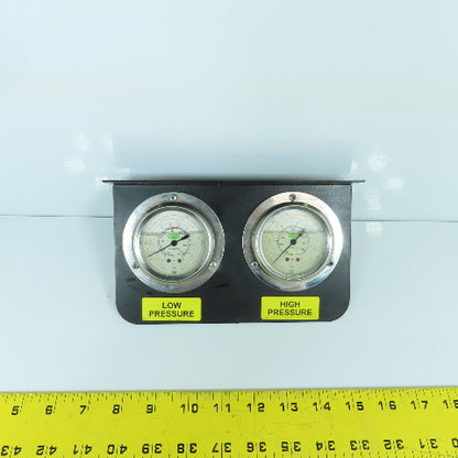Sullair High & Low Pressure Gauges From RD-400 Air Dryer