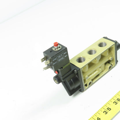 Norgren K71EA00-KS6-KV2 150 PSIG Locking Penumatic Solenoid Valve 24V 5Port