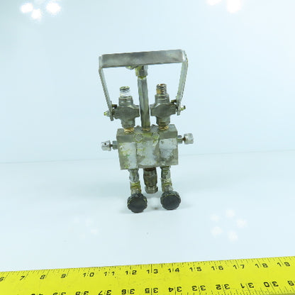 Graco 215626 215623 Plural Component Mixer Manifold 1/2" NPT L21C Series