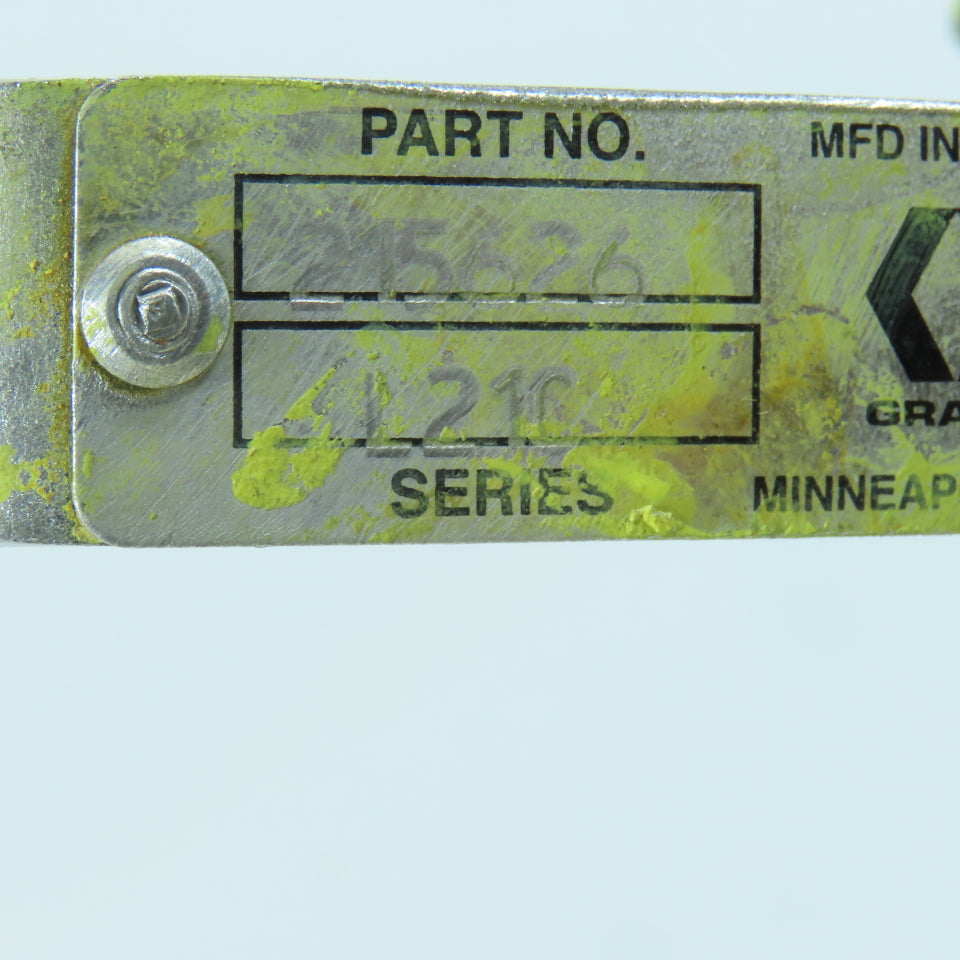 Graco 215626 215623 Plural Component Mixer Manifold 1/2" NPT L21C Series