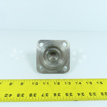1" NPT To 2-1/2" Flanged Stainless Steel Adapter