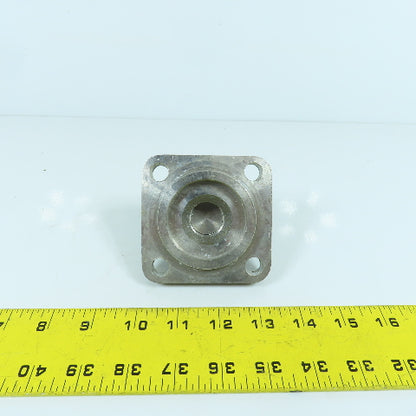 1" NPT To 2-1/2" Flanged Stainless Steel Adapter