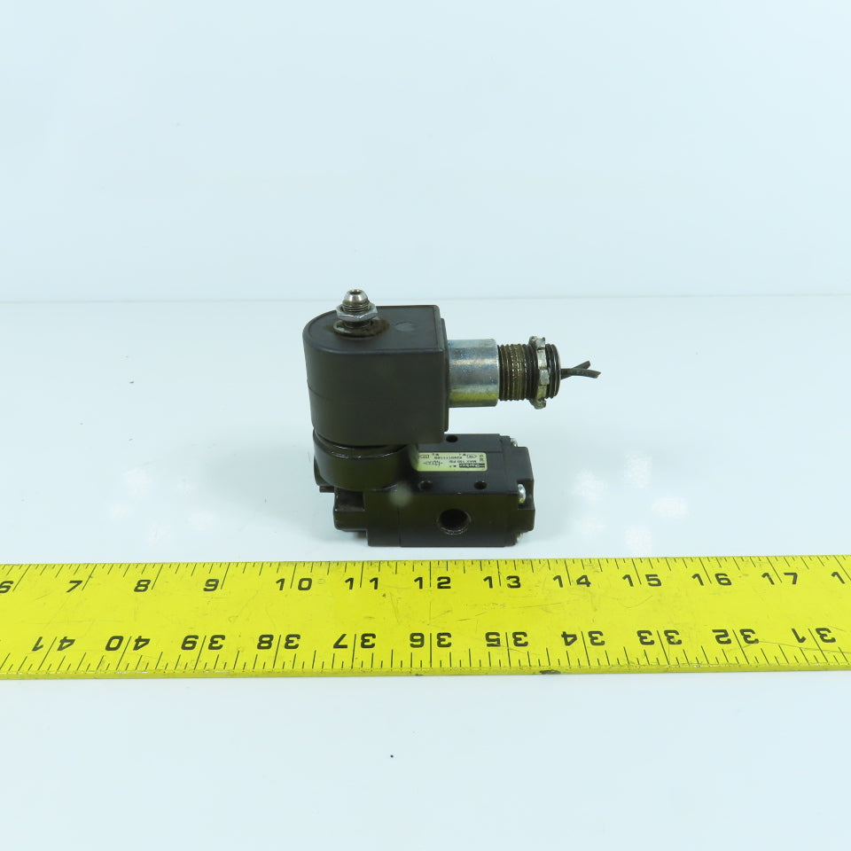 Parker 524011115B 3/2 Position Pneumatic Solenoid Valve 120V Coil 150 PSI Max