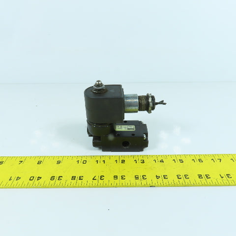 Parker 524011115B 3/2 Position Pneumatic Solenoid Valve 120V Coil 150 PSI Max