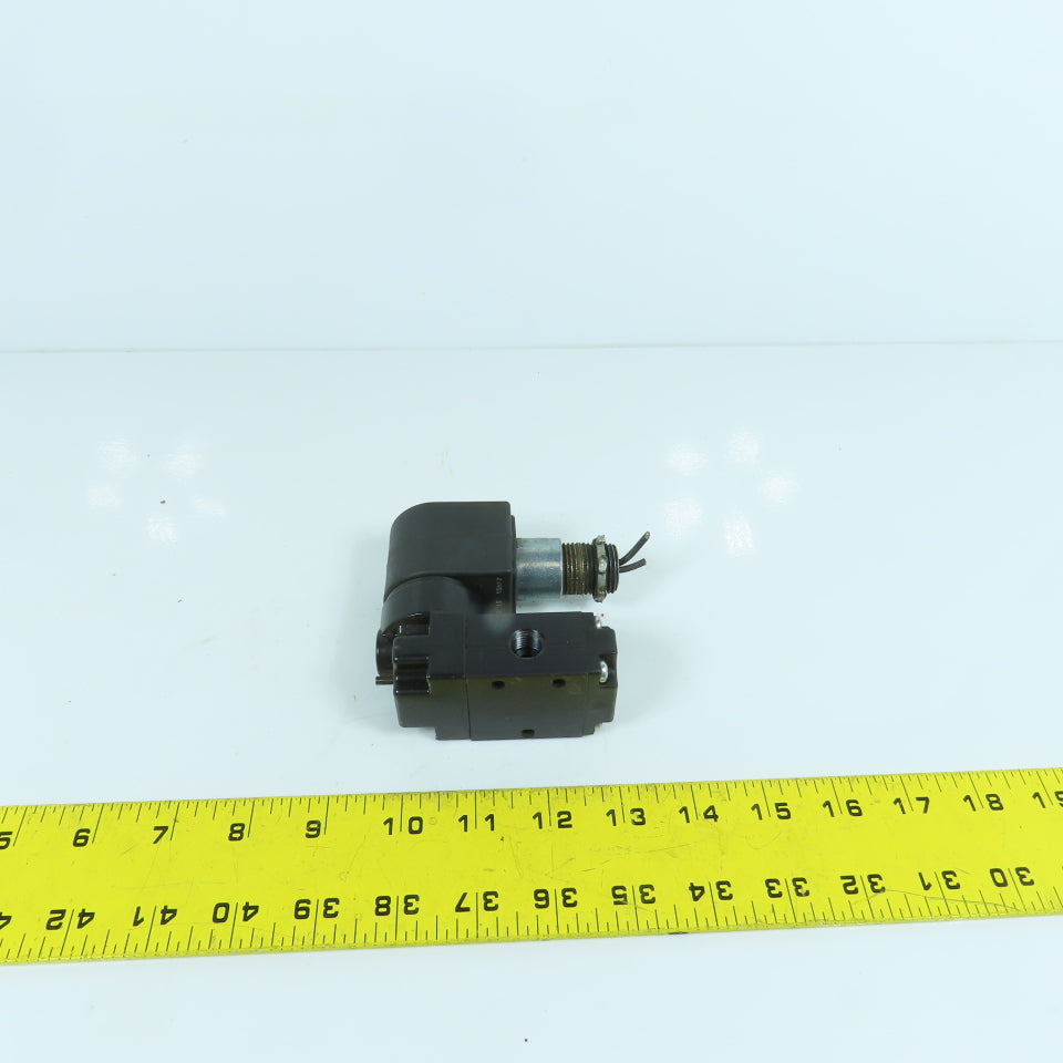 Parker 524011115B 3/2 Position Pneumatic Solenoid Valve 120V Coil 150 PSI Max