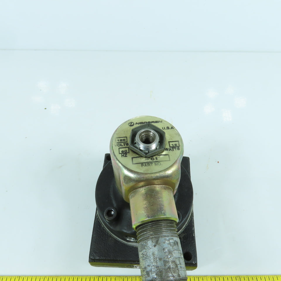 Norgren D1012B-C1 Mechanically Operated Valve Poppet Solenoid Actuator 120V