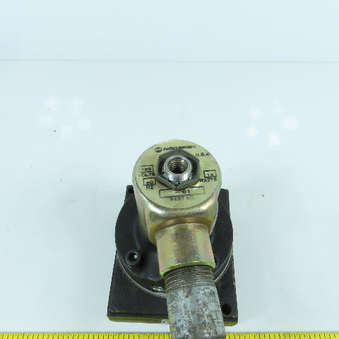 Norgren D1012B-C1 Mechanically Operated Valve Poppet Solenoid Actuator 120V