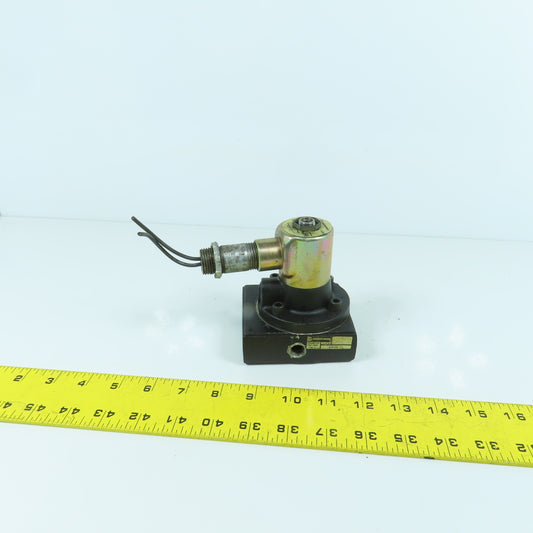 Norgren D1012B-C1 Mechanically Operated Valve Poppet Solenoid Actuator 120V