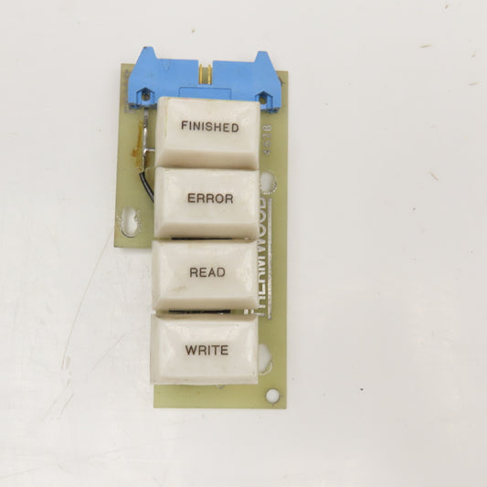 Thermwood 462B Finish Error Read Write Operator Control Circuit Board