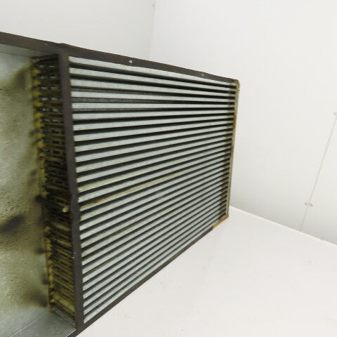 38-1/4" x 21" x 3-1/2" Fin Style Heat Exchanger Air Conditioner