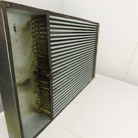 38-1/4" x 21" x 3-1/2" Fin Style Heat Exchanger Air Conditioner