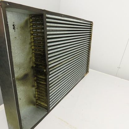 38-1/4" x 21" x 3-1/2" Fin Style Heat Exchanger Air Conditioner