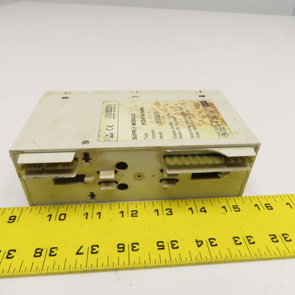 SAIA PCD4.N210M4 Power Supply 24VDC Watchdog Relay 48V AC/DC