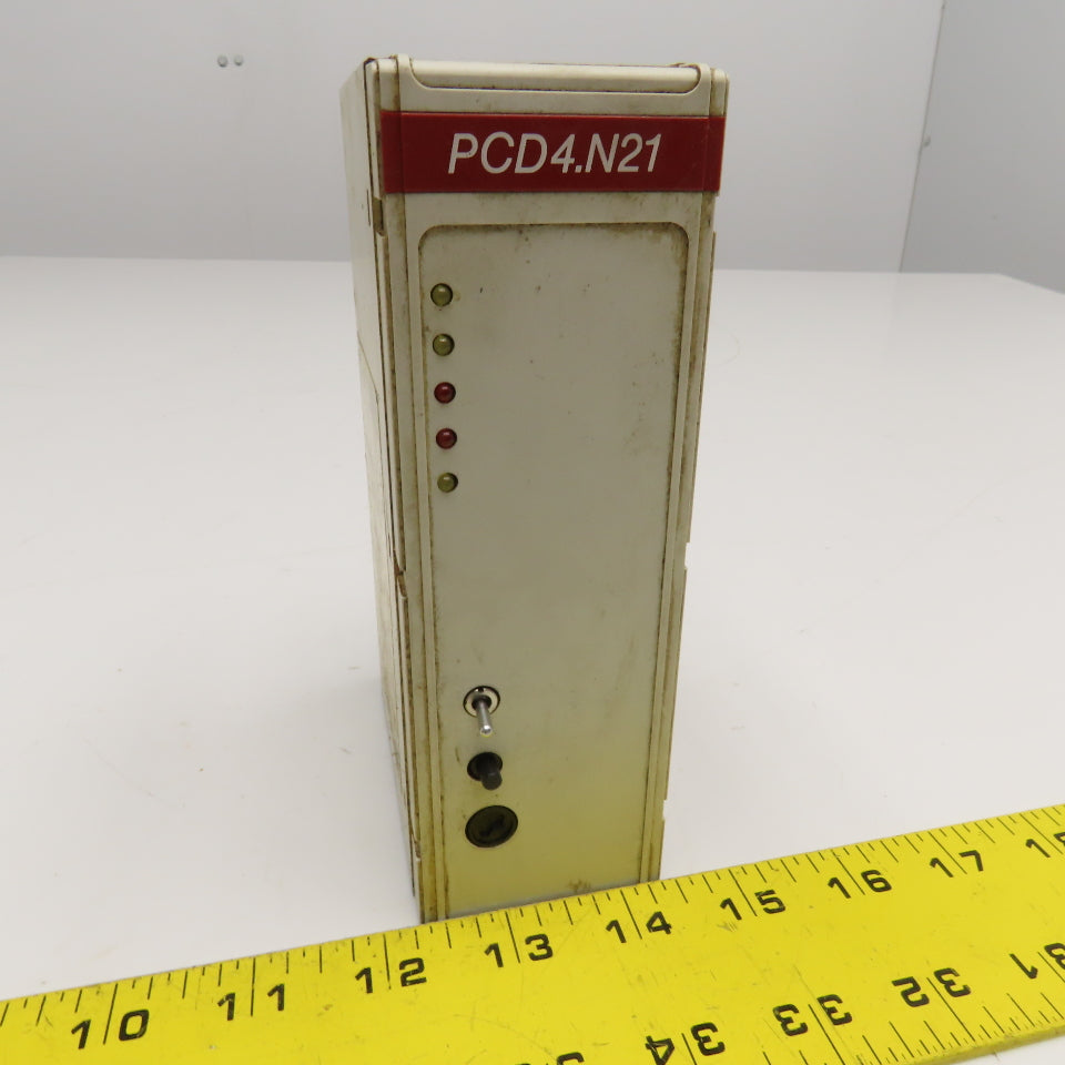 SAIA PCD4.N210M4 Power Supply 24VDC Watchdog Relay 48V AC/DC