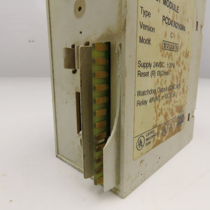 SAIA PCD4.N210M4 Power Supply 24VDC Watchdog Relay 48V AC/DC