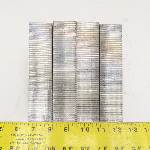 Teco 40206 3-1/2" x 5-5/8" Aluminum Step Block 1-1/2" Thick Lot Of 4