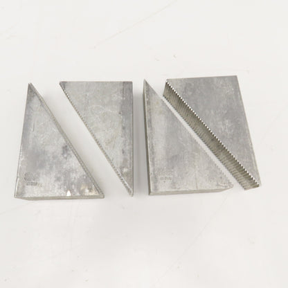 Teco 40206 3-1/2" x 5-5/8" Aluminum Step Block 1-1/2" Thick Lot Of 4