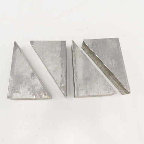 Teco 40206 3-1/2" x 5-5/8" Aluminum Step Block 1-1/2" Thick Lot Of 4