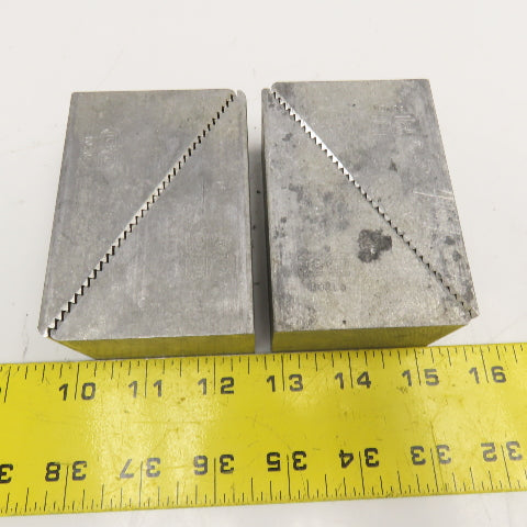 Teco 40205 Aluminum Step Blocks 2-5/8" x 3-3/4" Lot Of 4