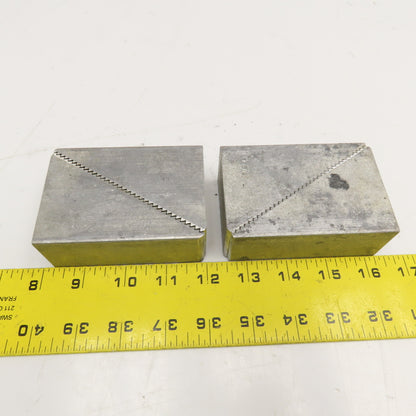 Teco 40205 Aluminum Step Blocks 2-5/8" x 3-3/4" Lot Of 4