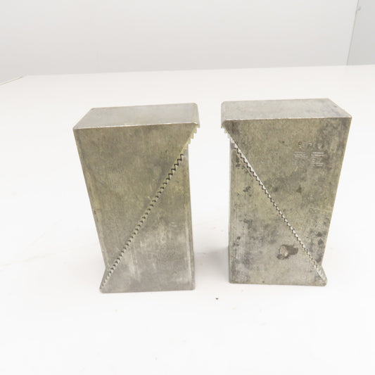Teco 40205 Aluminum Step Blocks 2-5/8" x 3-3/4" Lot Of 4
