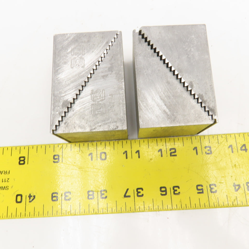 Teco 40204 Aluminum Step Blocks 2-9/16" x 1-11/16" Lot Of 4