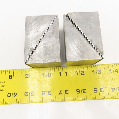 Teco 40204 Aluminum Step Blocks 2-9/16" x 1-11/16" Lot Of 4
