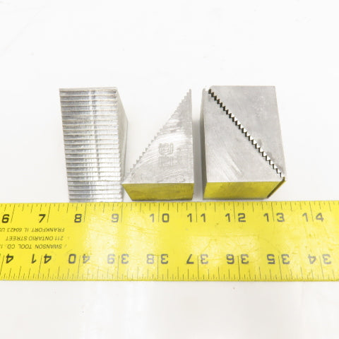 Teco 40204 Aluminum Step Blocks 2-9/16" x 1-11/16" Lot Of 4