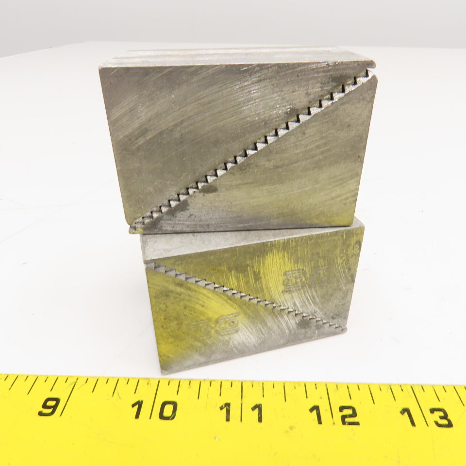 Teco 40204 Aluminum Step Blocks 2-9/16" x 1-11/16" Lot Of 4