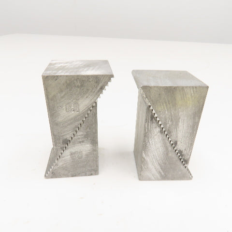 Teco 40204 Aluminum Step Blocks 2-9/16" x 1-11/16" Lot Of 4