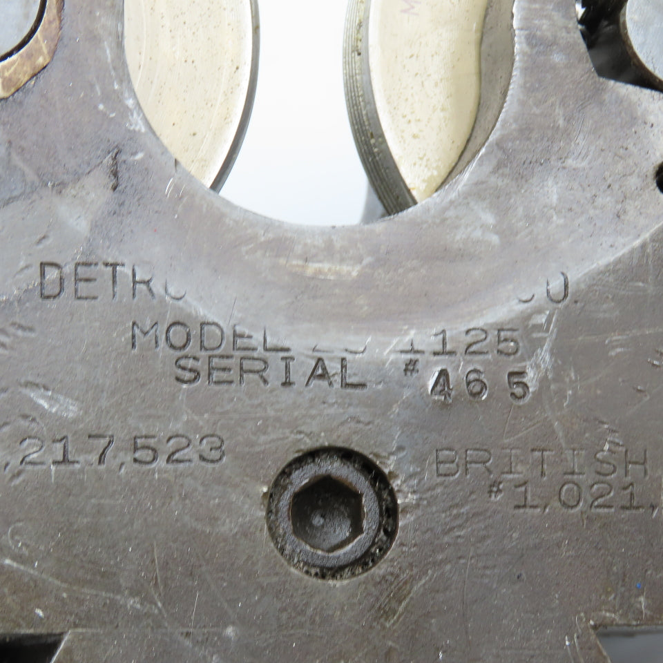 Detroit Tap & Tool 23 1125 Thread Rolling Die Head Attachment M12x1.5 Dies