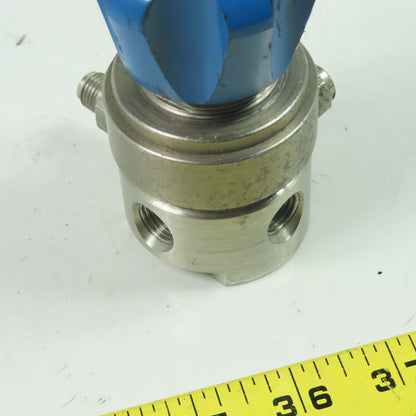 100320 Stainless Steel 1/2" NPT High Flow Line Regulator 0-10PSIG