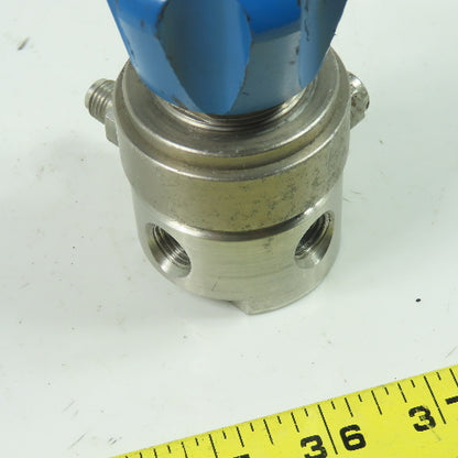 100320 Stainless Steel 1/2" NPT High Flow Line Regulator 0-10PSIG