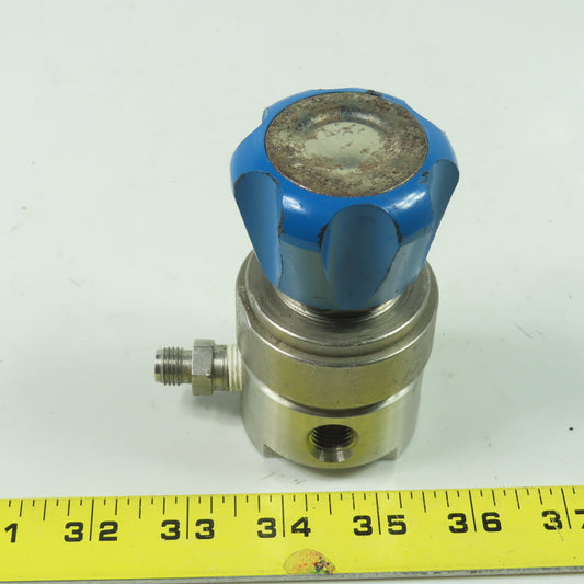 100320 Stainless Steel 1/2" NPT High Flow Line Regulator 0-10PSIG