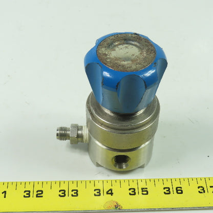 100320 Stainless Steel 1/2" NPT High Flow Line Regulator 0-10PSIG