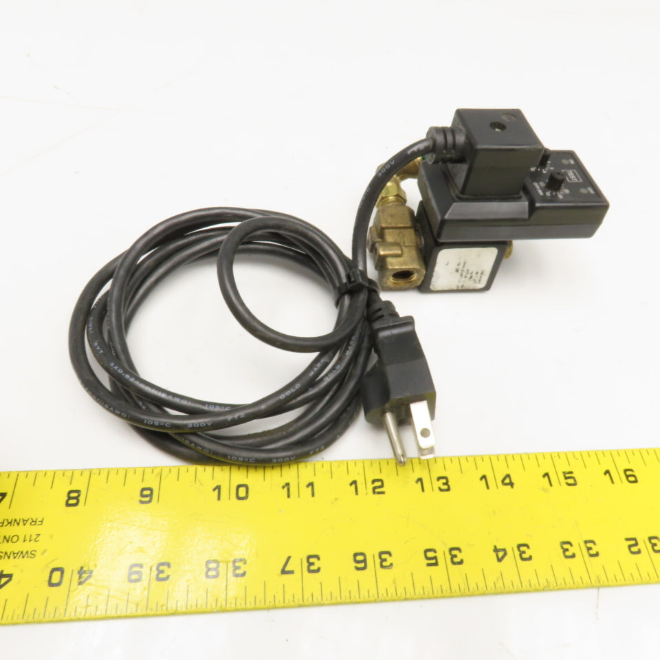 740-02-416/1 115V Timed Condensate Drain 1/4" NPT 0.5-10s On .5-45m Off