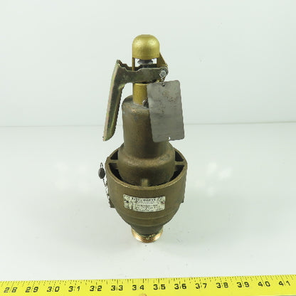 Kunkle 6182HG01-KM 150PSI Safety Relief Valve 1-1/2"